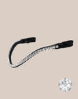 BRIDLE | MATTE - CRYSTALS | BLACK No. 10