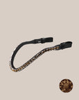 BRIDLE | MATTE - CRYSTALS | BLACK No. 10
