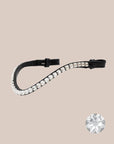 BRIDLE | MATTE - CRYSTALS | BLACK No. 10