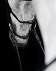 NOSEBAND 4A | FLAT LACQUERED DROPPED | BLACK