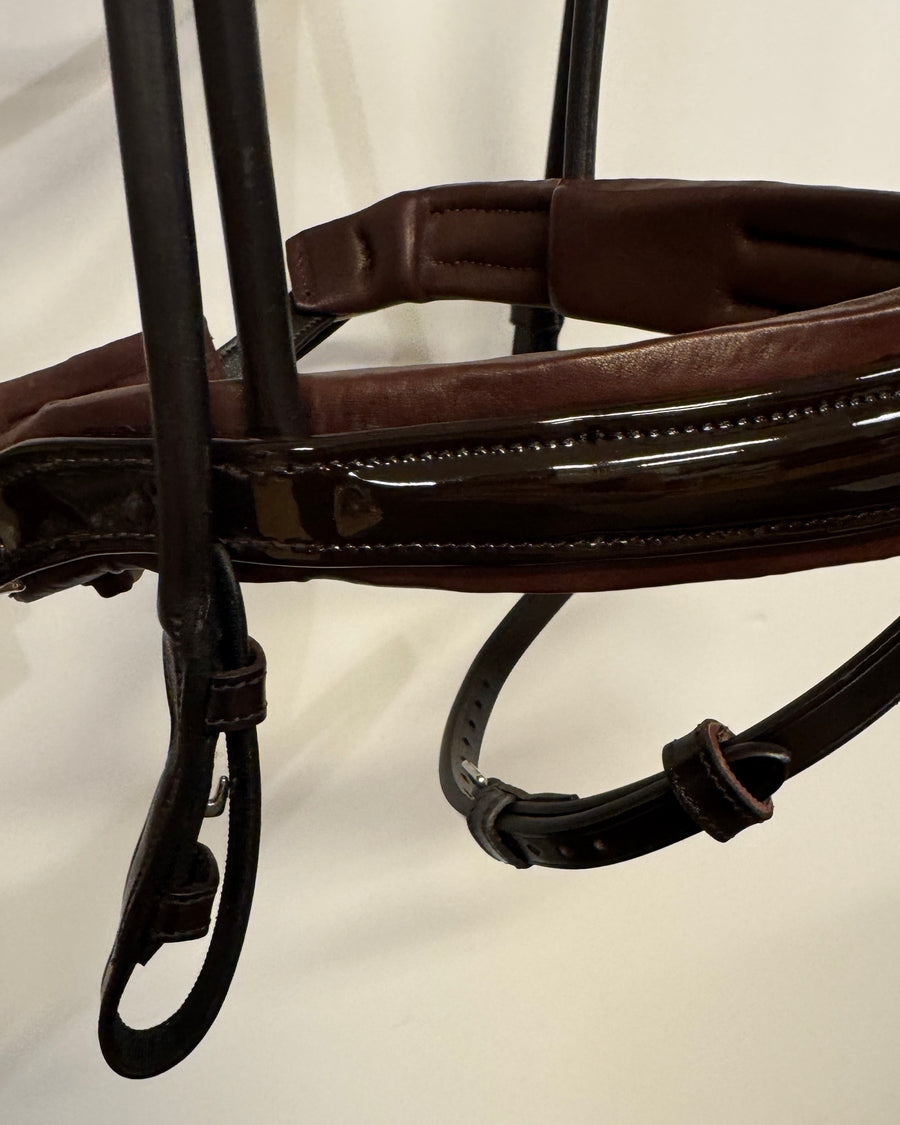 Nr. 9 SAMPLE SALE | Trense 10, BRAUN LACKIERT, COB