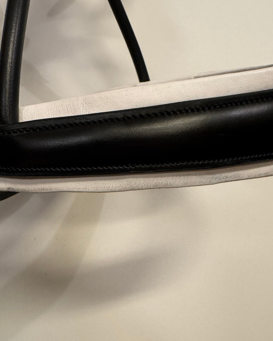 No. 5 SAMPLE SALE | Trense 10, SCHWARZ – weiße Polsterung, COB