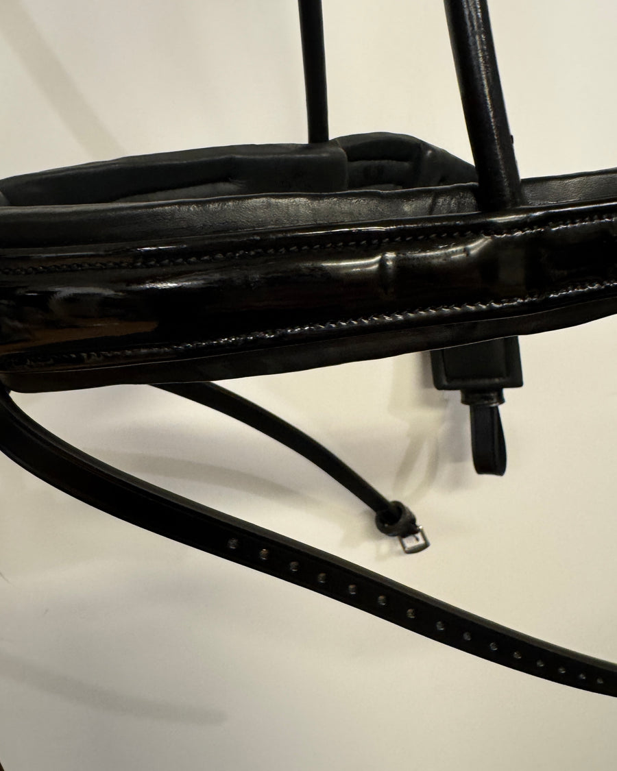 Nr. 4 SAMPLE SALE | Trense 10, SCHWARZ LACKIERT, COB