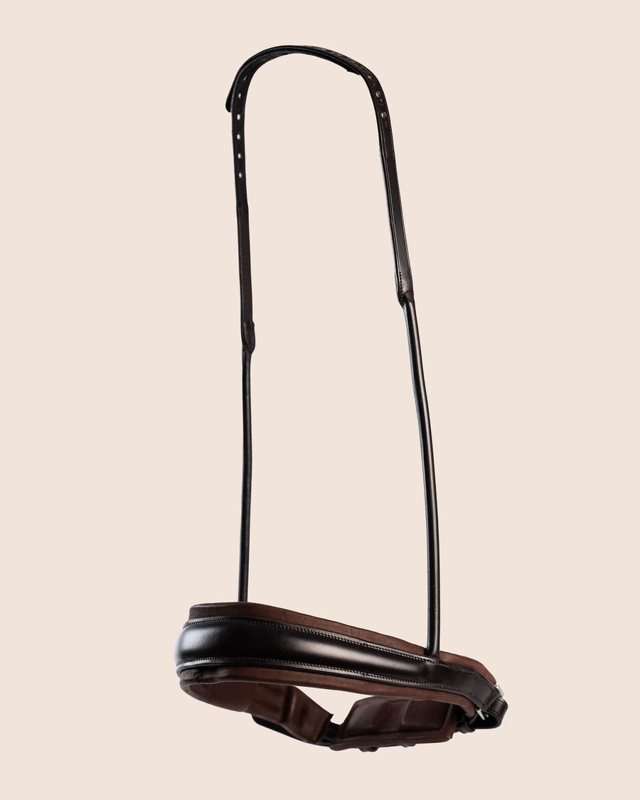 NOSEBAND | DOUBLE BRIDLE| BROWN No. 93