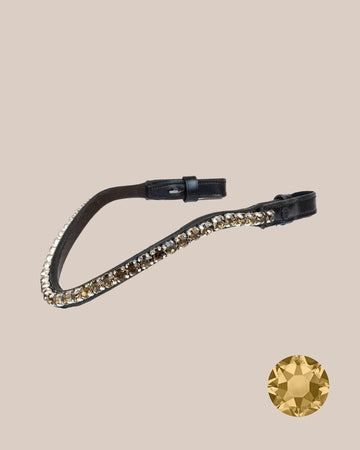 STIRNBAND | LIGHT COLORADO TOPAZ, 8 MM | SCHWARZ Nr. 53