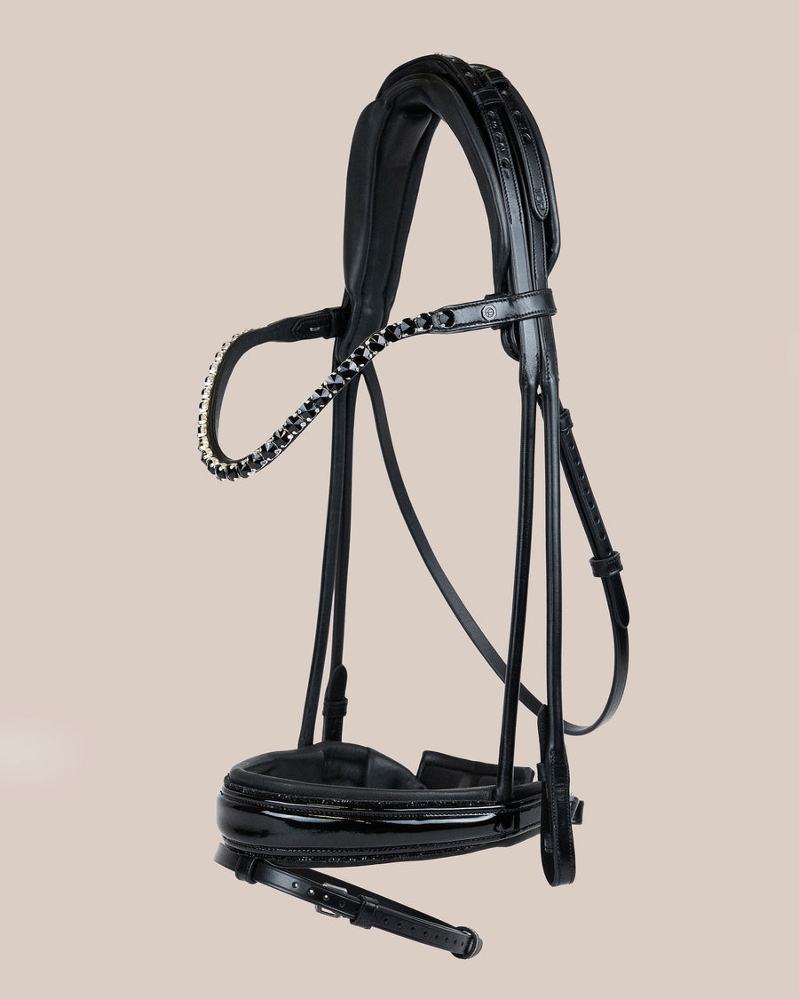 TRÄNS | LACKIERT - KRISTALLE | SCHWARZ Nr. 10