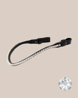 BRIDLE | MATTE - CRYSTALS | BLACK No. 10