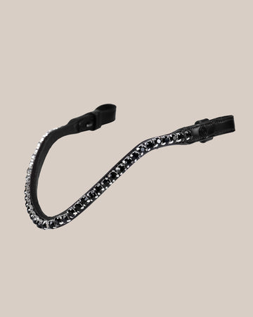 BROWBAND | JET BLACK, 8 MM | BLACK No. 53