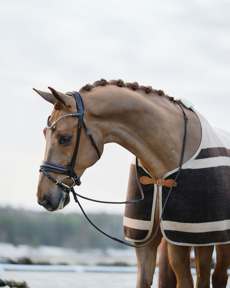 BRIDLE | DRESSAGE ROLLED | BROWN No. 02